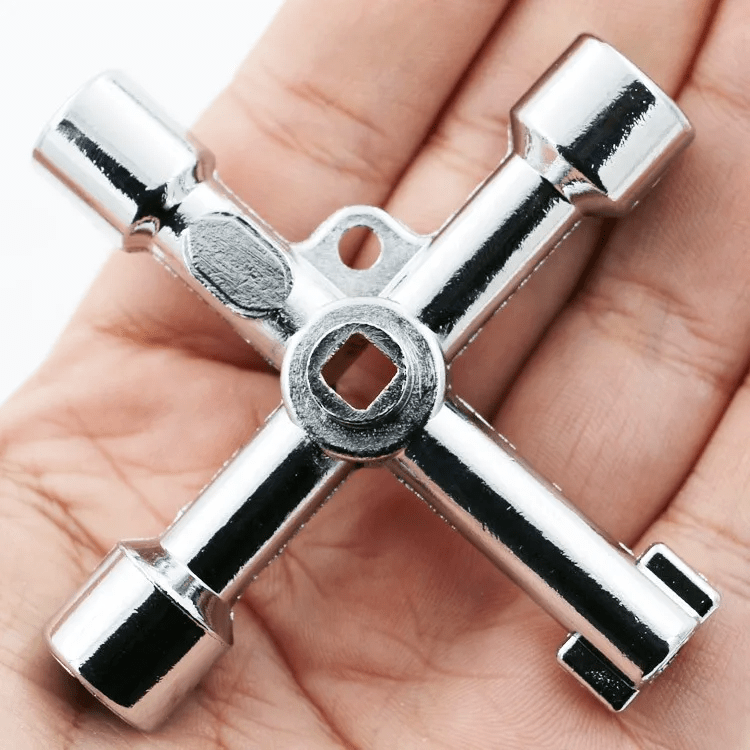 Clé à Douille - KeyWrenchCross™ - Carré d'argent