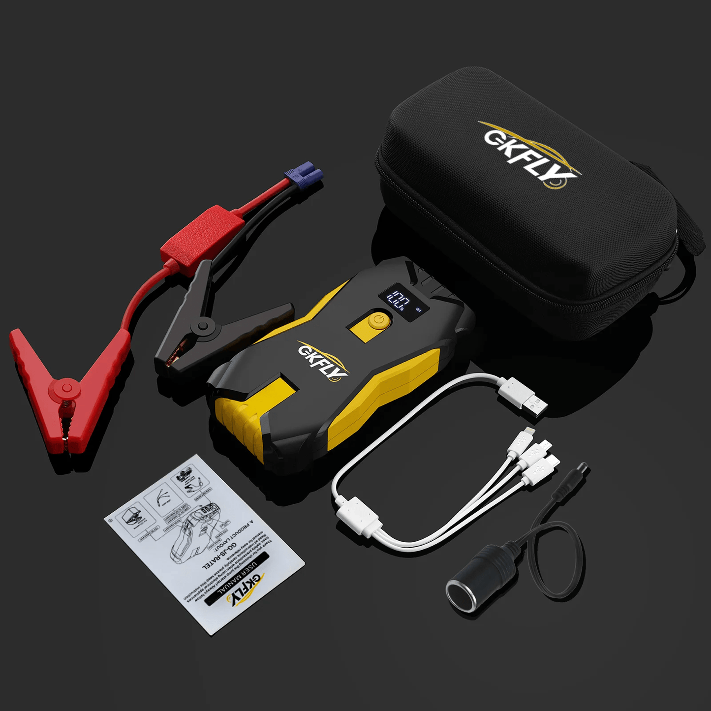 Booster batterie - CarJumpStarter™ - Noir Doré